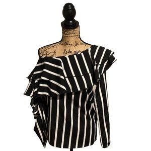 Stripped Asymmetrical top